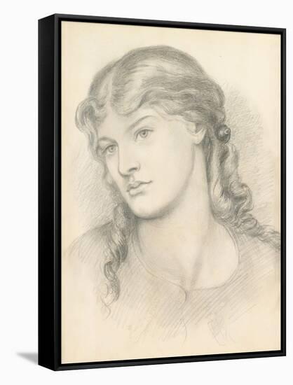 Alexa Wilding, 1865-Dante Gabriel Rossetti-Framed Stretched Canvas