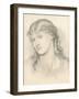 Alexa Wilding, 1865-Dante Gabriel Rossetti-Framed Giclee Print