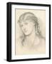 Alexa Wilding, 1865-Dante Gabriel Rossetti-Framed Giclee Print