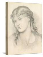 Alexa Wilding, 1865-Dante Gabriel Rossetti-Stretched Canvas