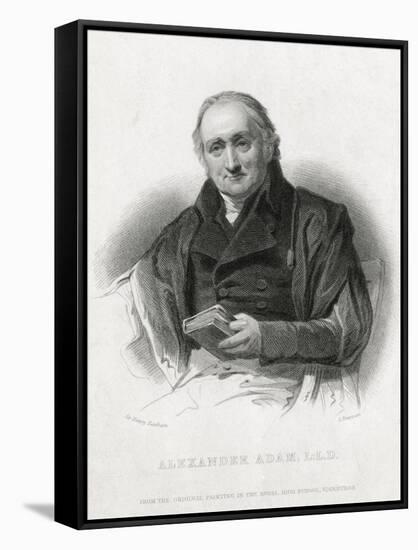 Alexander Adam-Sir Henry Raeburn-Framed Stretched Canvas