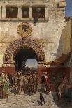 Gate in Volterra, Etruria-Alexander Alexandrovich Svedomsky-Mounted Giclee Print