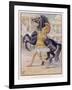 Alexander and Bucephalos-null-Framed Art Print