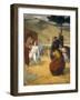 Alexander and Bucephalus, 1861-2-Edgar Degas-Framed Giclee Print