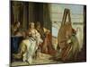 Alexander and Campaspe at the House of the Painter Apelles, 1740-Giovanni Battista Tiepolo-Mounted Giclee Print