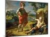 Alexander and Diogenes, 1818-Nicolas André Monsiau-Mounted Giclee Print