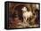Alexander and Diogenes-Edwin Henry Landseer-Framed Stretched Canvas