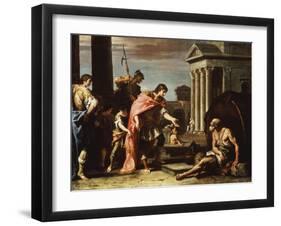 Alexander and Diogenes-Sebastiano Ricci-Framed Giclee Print