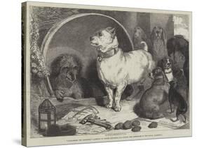 Alexander and Diogenes-Edwin Landseer-Stretched Canvas