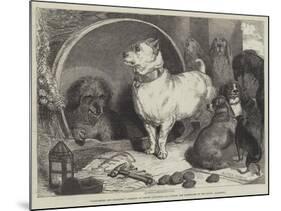 Alexander and Diogenes-Edwin Landseer-Mounted Giclee Print