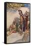 Alexander and Diogenes-William Rainey-Framed Stretched Canvas