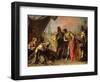 Alexander and the Family of Darius, c.1708-1710-Sebastiano Ricci-Framed Giclee Print