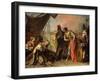 Alexander and the Family of Darius, c.1708-1710-Sebastiano Ricci-Framed Giclee Print