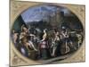 Alexander and Timoclea at Thebes, Ca 1615-null-Mounted Giclee Print