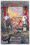 The Proletarian Dictatorship's Year: October 1917-October 1918-Alexander Apsit-Giclee Print