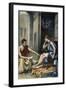 Alexander & Aristotle-null-Framed Giclee Print