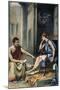 Alexander & Aristotle-null-Mounted Giclee Print
