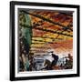 Alexander Attacked Persia and Defeated Darius-Jesus Blasco-Framed Giclee Print