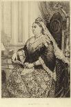 The Queen at the age of sixty six, c1885, (1901)-Alexander Bassano-Framed Photographic Print