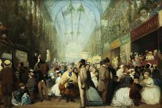 Grand Fete of the Royal Dramatic College, Crystal Palace, c.1860-Alexander Blaikley-Framed Stretched Canvas