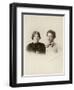 Alexander Blok, Russian Poet, with His Wife Lyuba, C1900s-Dmitri Spiridonovich Zdobnov-Framed Giclee Print