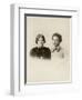 Alexander Blok, Russian Poet, with His Wife Lyuba, C1900s-Dmitri Spiridonovich Zdobnov-Framed Giclee Print