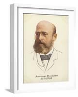 Alexander Butlerov, Russian Chemist-null-Framed Giclee Print