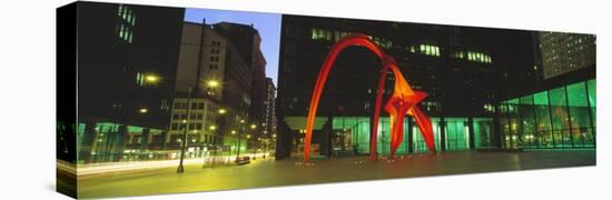 Alexander Calder Flamingo, Chicago, Illinois, USA-null-Stretched Canvas