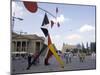 Alexander Calder's Mobile Statue, and People on Konigstrasse, (King Street), Stuttgart-Yadid Levy-Mounted Photographic Print