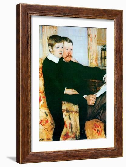 Alexander Cassatt and Robert Kelso Cassatt-Mary Cassatt-Framed Art Print