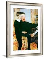 Alexander Cassatt and Robert Kelso Cassatt-Mary Cassatt-Framed Art Print