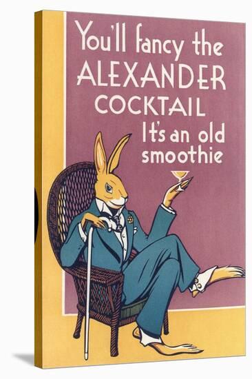 Alexander Cocktail, Old Smoothie-null-Stretched Canvas