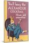 Alexander Cocktail, Old Smoothie-null-Mounted Art Print
