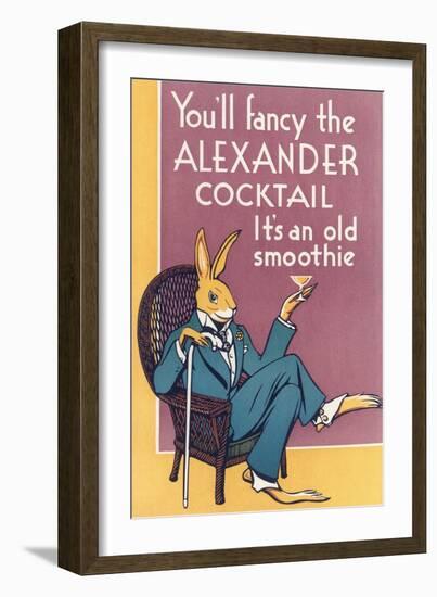 Alexander Cocktail, Old Smoothie-null-Framed Art Print