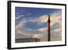 Alexander Column in Palace Square.-Jon Hicks-Framed Photographic Print
