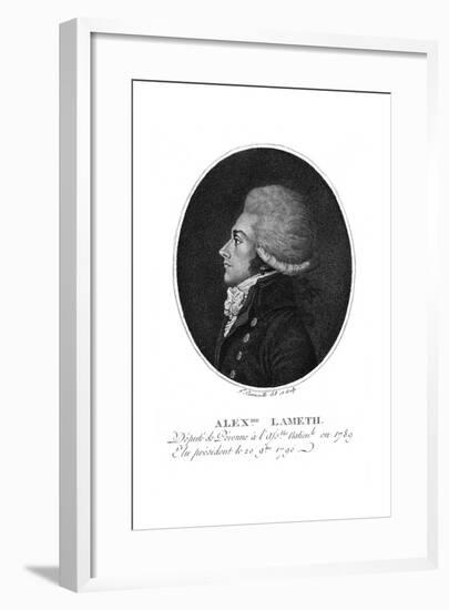 Alexander Comte de Lameth-null-Framed Giclee Print