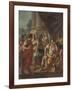 Alexander Condemning False Praise, 1760-9-Francesco de Mura-Framed Giclee Print