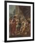 Alexander Condemning False Praise, 1760-9-Francesco de Mura-Framed Giclee Print