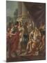 Alexander Condemning False Praise, 1760-9-Francesco de Mura-Mounted Giclee Print