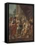 Alexander Condemning False Praise, 1760-9-Francesco de Mura-Framed Stretched Canvas