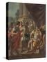 Alexander Condemning False Praise, 1760-9-Francesco de Mura-Stretched Canvas
