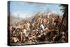 Alexander Crossing the River Granicus-Charles Le Brun-Stretched Canvas