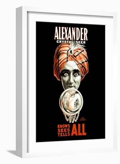 Alexander Crystal Seer-null-Framed Art Print