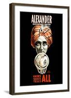 Alexander Crystal Seer-null-Framed Art Print