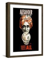 Alexander Crystal Seer-null-Framed Art Print