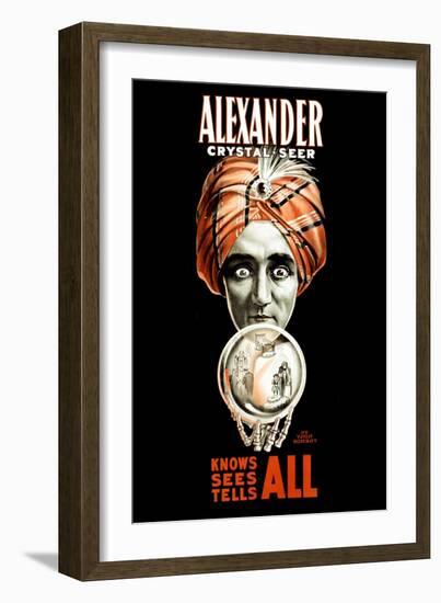 Alexander Crystal Seer-null-Framed Art Print