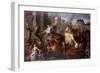 Alexander Entering Babylon (The Triumph of Alexander the Grea)-Charles Le Brun-Framed Premium Giclee Print