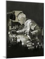 Alexander Fleming and the Discovery of Penicillin-Neville Dear-Mounted Giclee Print