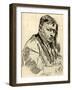 Alexander GLAZUNOV by Serov-Valentin Aleksandrovich Serov-Framed Giclee Print