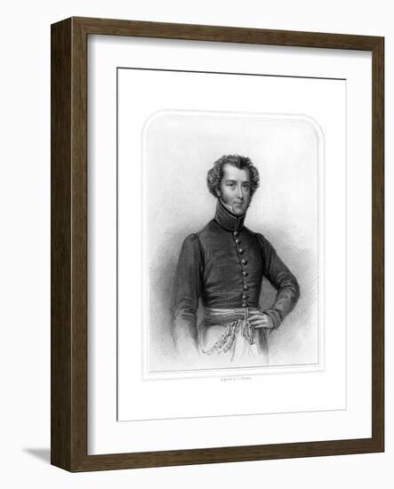 Alexander Gordon Laing, Scottish Explorer of Western Africa, 1870-null-Framed Giclee Print